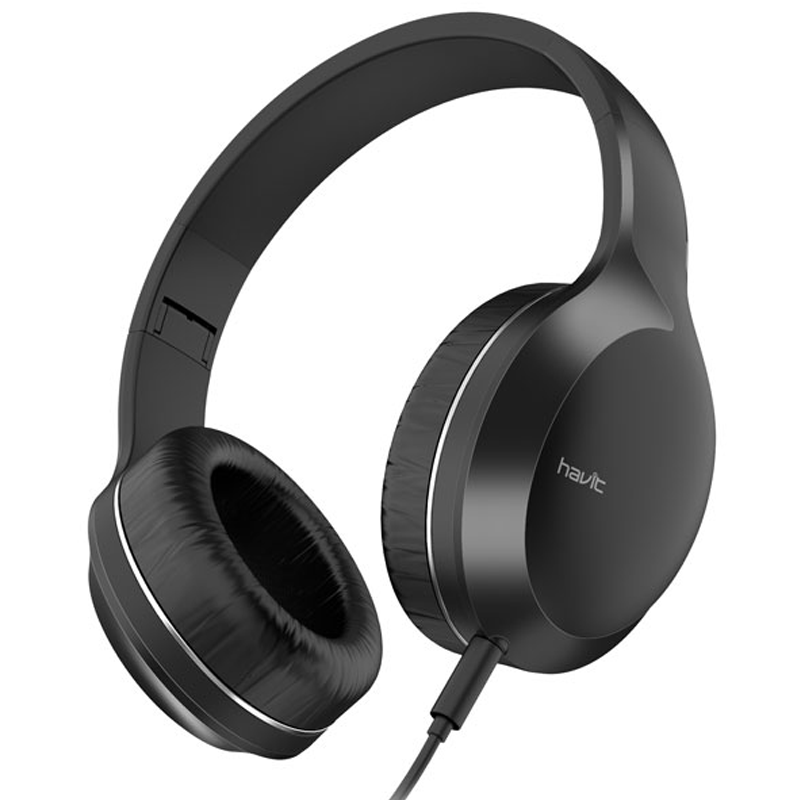HAVIT H100D Wired Portable Folding Headphone